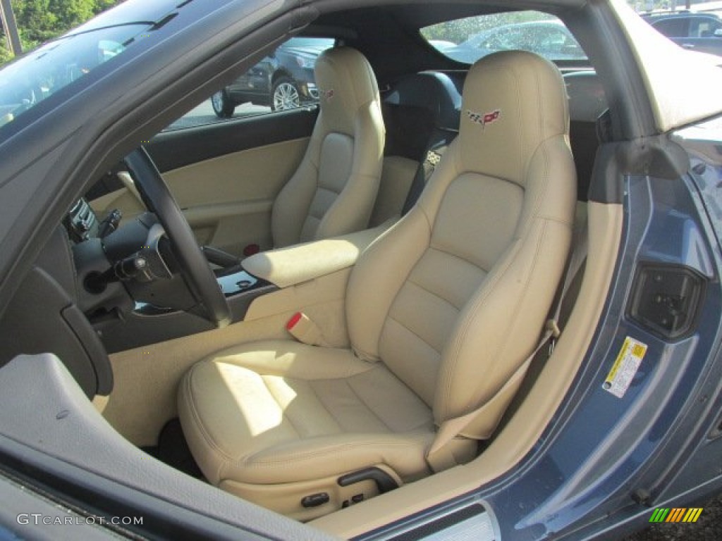 2011 Chevrolet Corvette Grand Sport Convertible Front Seat Photo #85211474