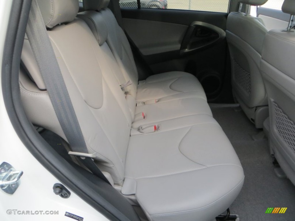 2012 RAV4 Limited - Blizzard White Pearl / Ash photo #23