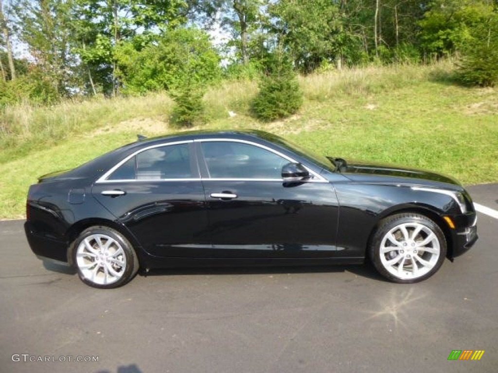 Black Raven 2013 Cadillac ATS 3.6L Premium AWD Exterior Photo #85212242