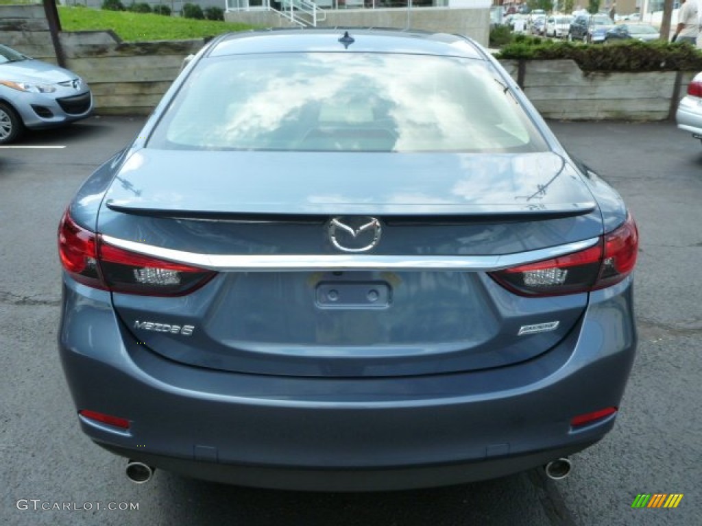 2014 MAZDA6 Grand Touring - Blue Reflex Mica / Sand photo #4