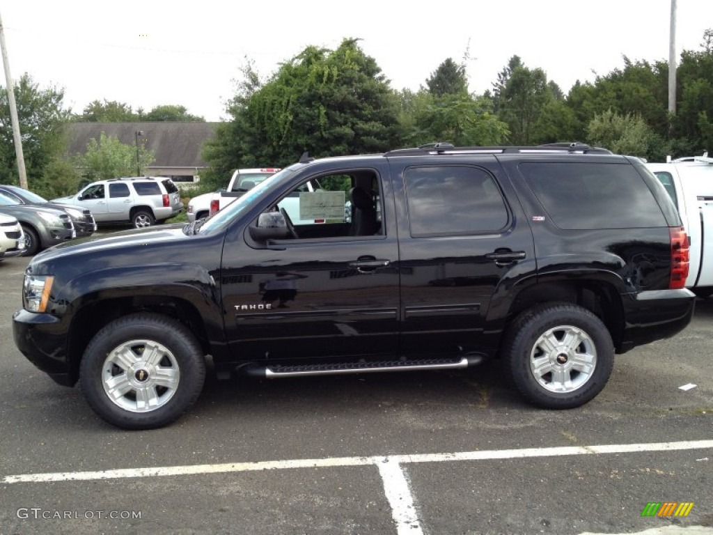 Black 2014 Chevrolet Tahoe LT 4x4 Exterior Photo #85213037