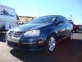 2009 Blue Graphite Metallic Volkswagen Jetta TDI Sedan  photo #3