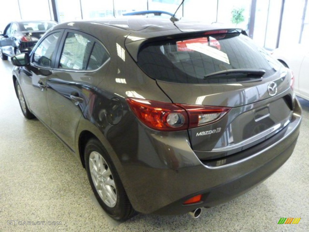 2014 MAZDA3 i Touring 5 Door - Titanium Flash Mica / Sand photo #3