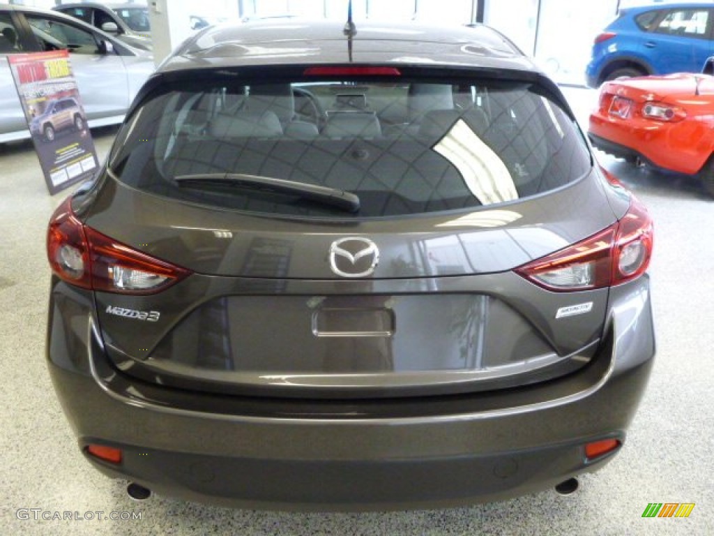 2014 MAZDA3 i Touring 5 Door - Titanium Flash Mica / Sand photo #4