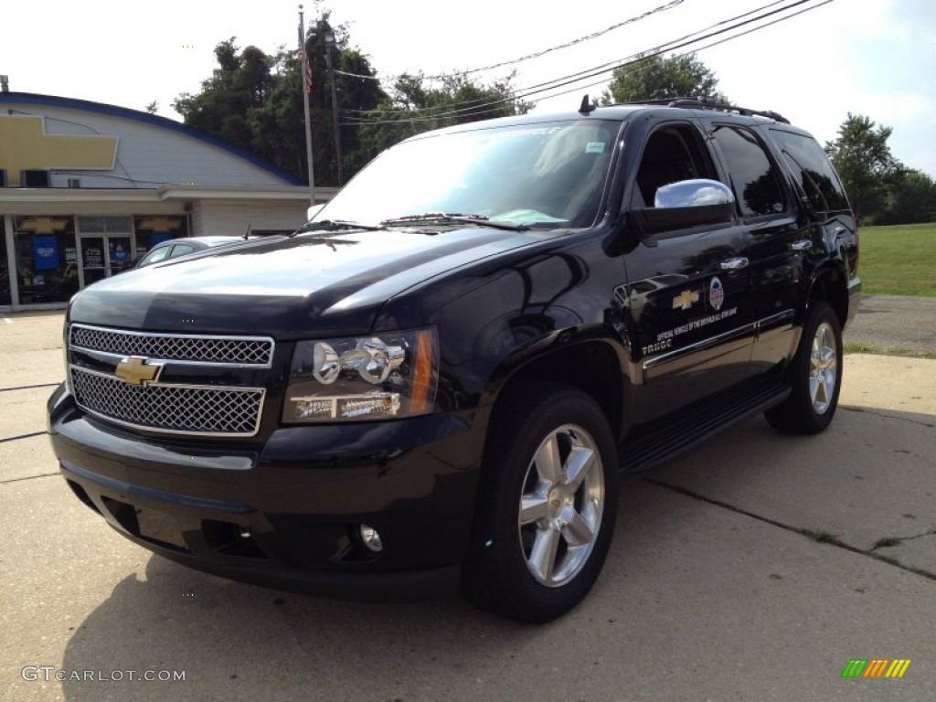 2013 Tahoe LTZ 4x4 - Black / Ebony photo #1