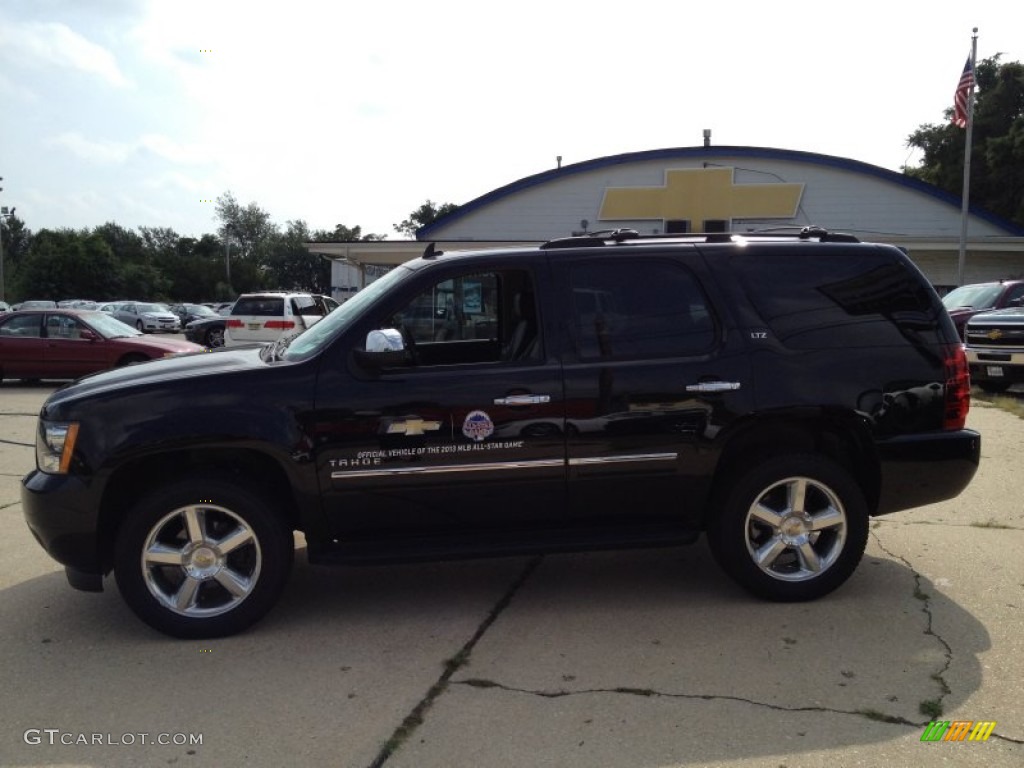 2013 Tahoe LTZ 4x4 - Black / Ebony photo #3
