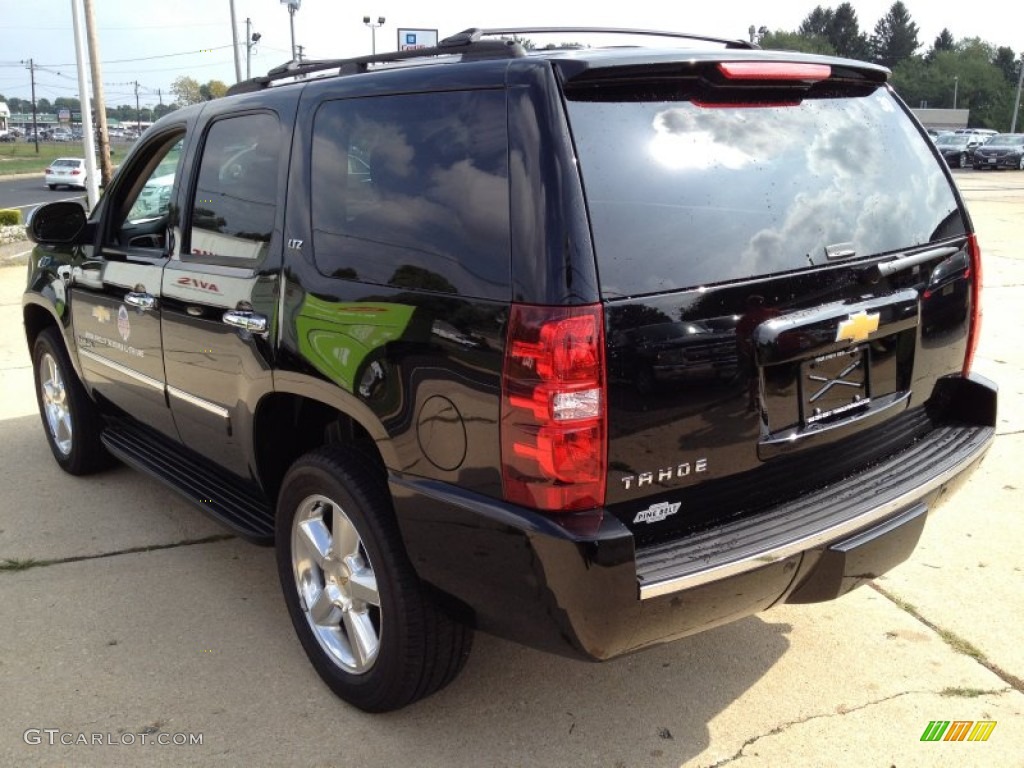 2013 Tahoe LTZ 4x4 - Black / Ebony photo #4