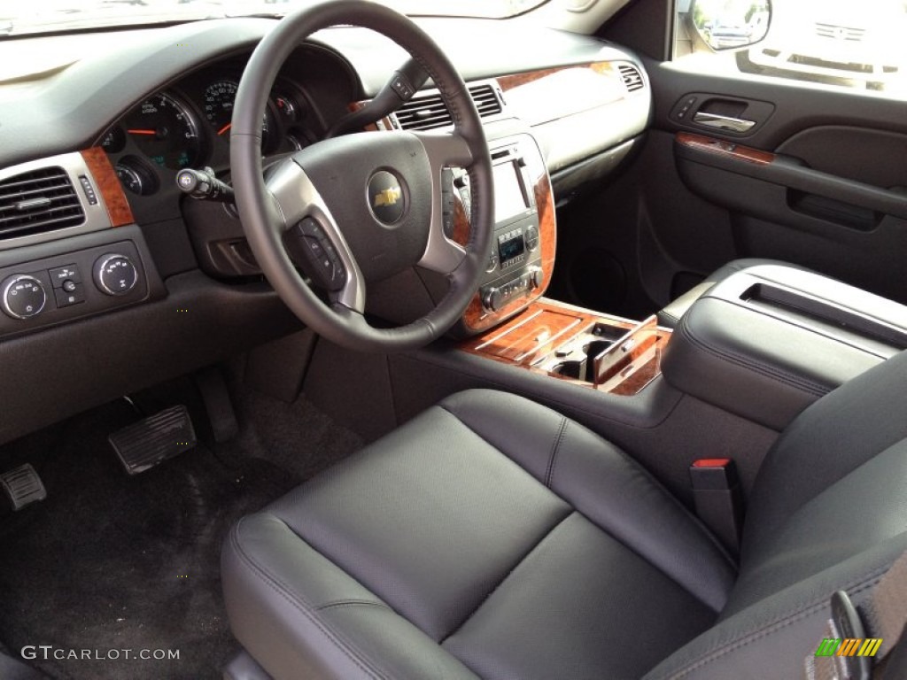 2013 Tahoe LTZ 4x4 - Black / Ebony photo #8