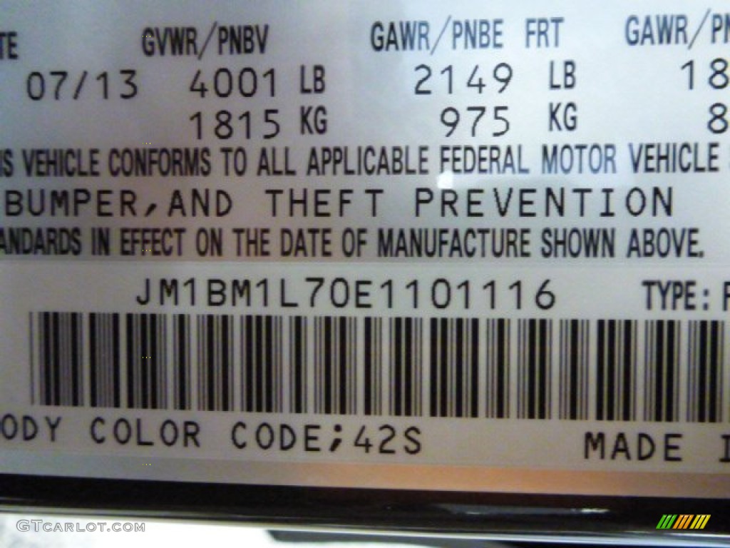 2014 MAZDA3 i Touring 5 Door - Titanium Flash Mica / Sand photo #19