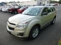 2011 Gold Mist Metallic Chevrolet Equinox LS AWD  photo #3