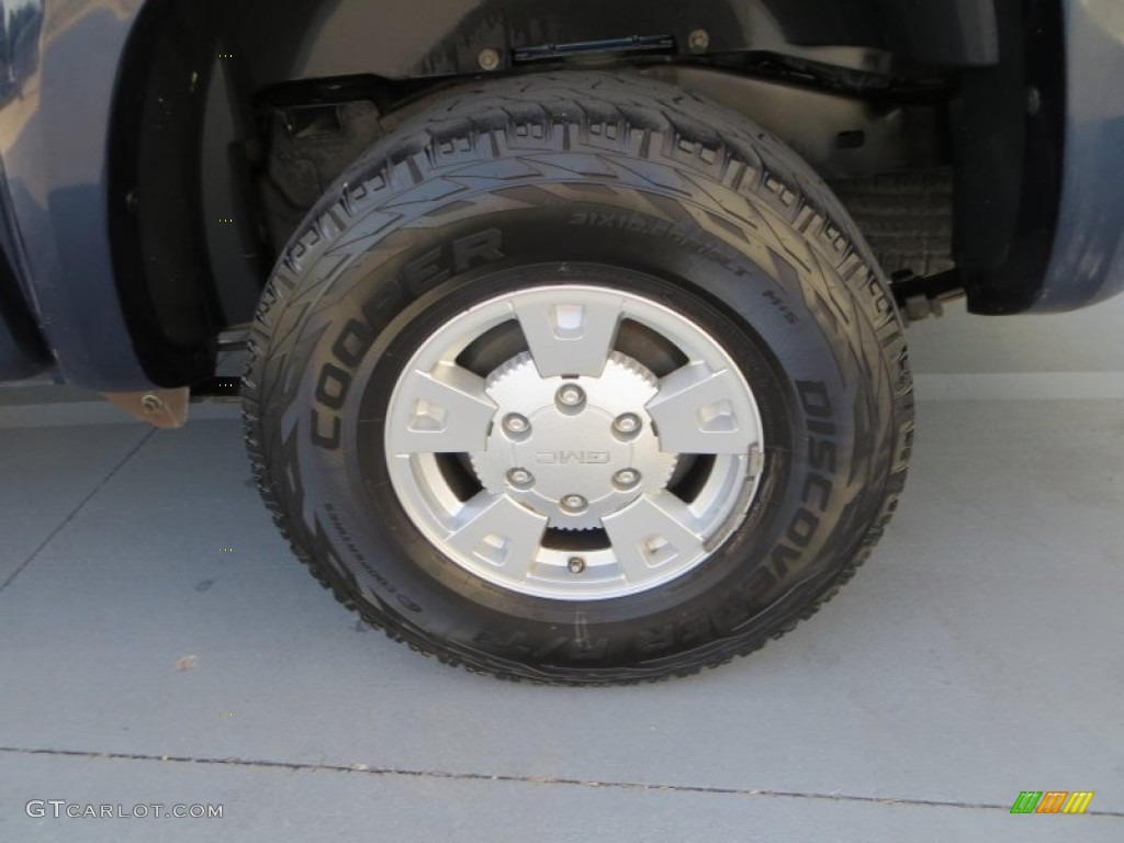 2008 Canyon SLE Crew Cab - Midnight Blue Metallic / Light Tan photo #12
