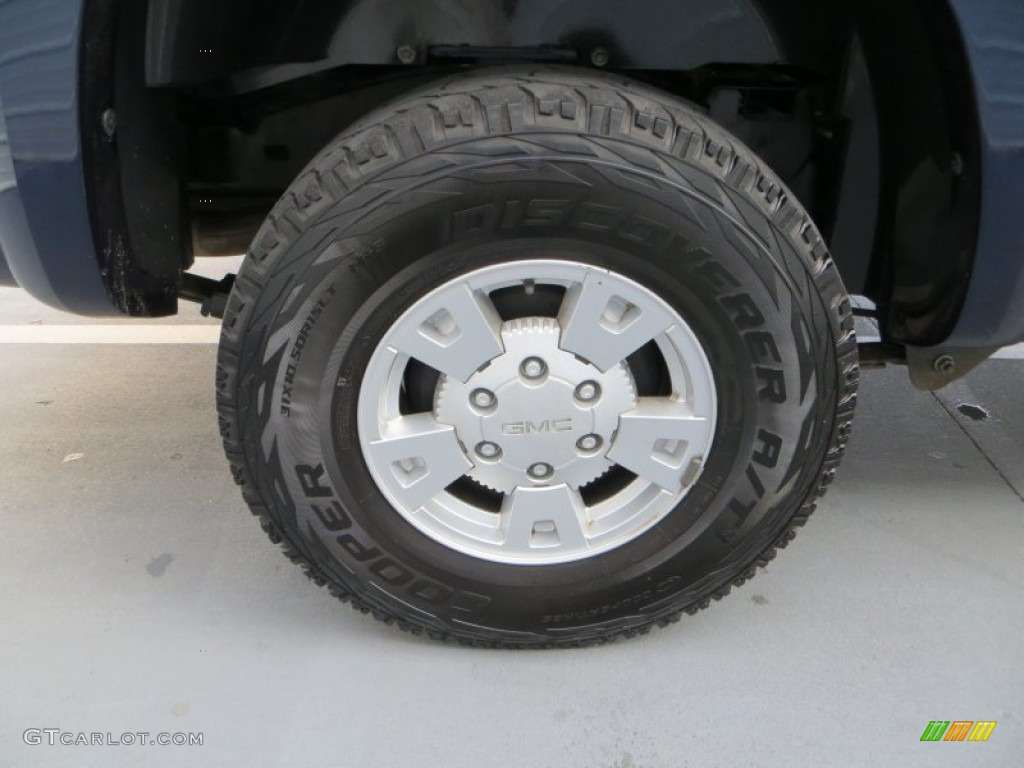 2008 Canyon SLE Crew Cab - Midnight Blue Metallic / Light Tan photo #13