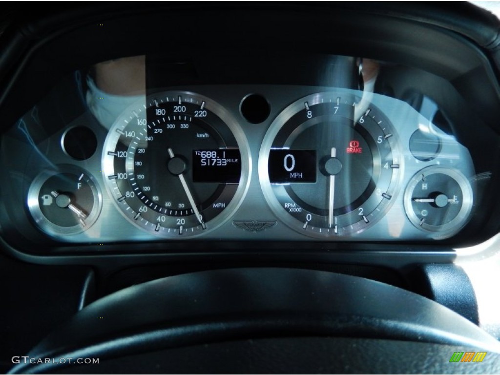 2006 Aston Martin V8 Vantage Coupe Gauges Photo #85215648