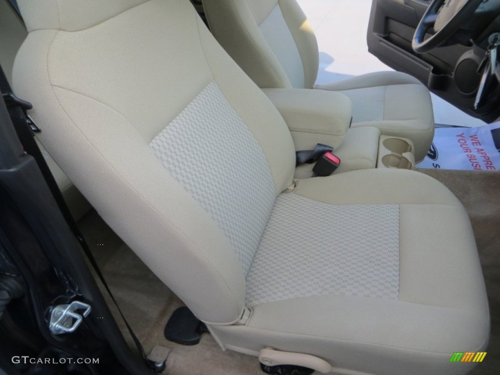 2008 Canyon SLE Crew Cab - Midnight Blue Metallic / Light Tan photo #22