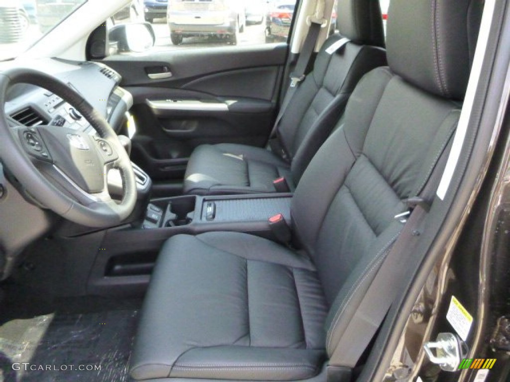 Black Interior 2014 Honda CR-V EX-L AWD Photo #85215822