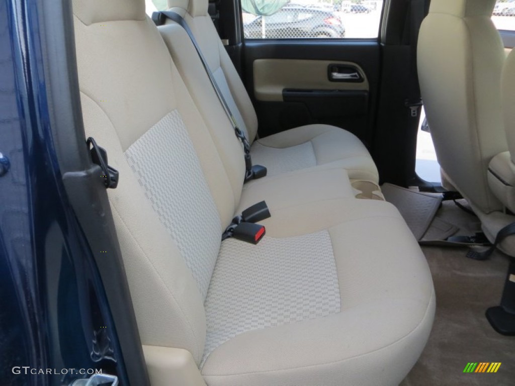 Light Tan Interior 2008 GMC Canyon SLE Crew Cab Photo #85215860