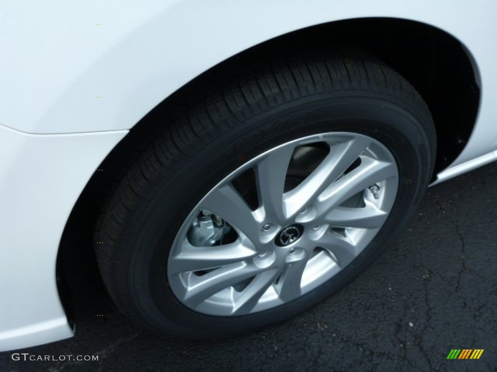 2013 MAZDA5 Sport - Crystal White Pearl / Sand photo #9