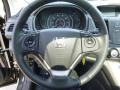 2014 Honda CR-V Black Interior Steering Wheel Photo