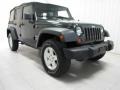 Natural Green Pearl 2011 Jeep Wrangler Unlimited Sport 4x4