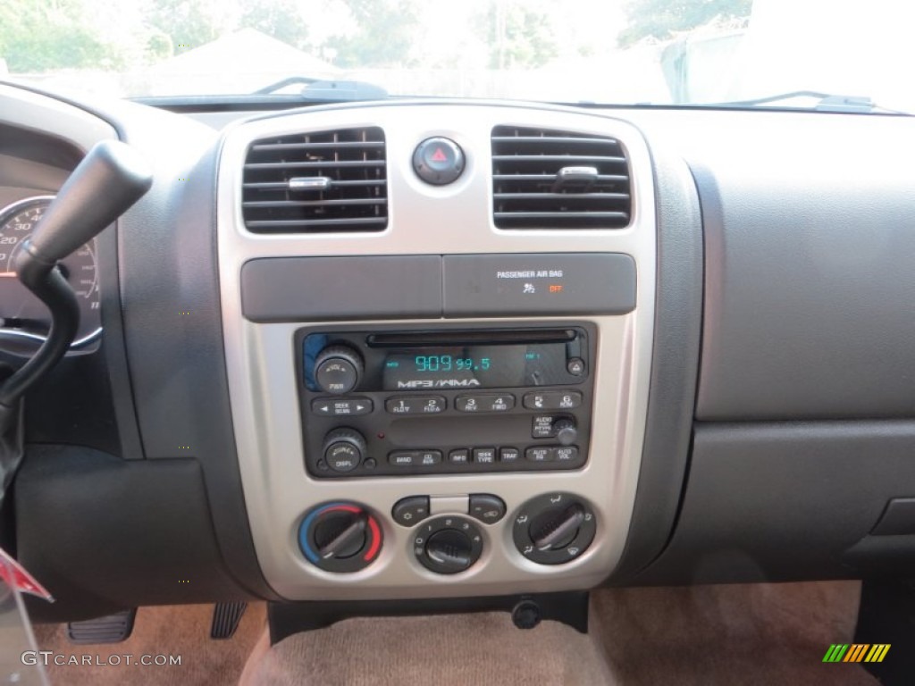 2008 Canyon SLE Crew Cab - Midnight Blue Metallic / Light Tan photo #32
