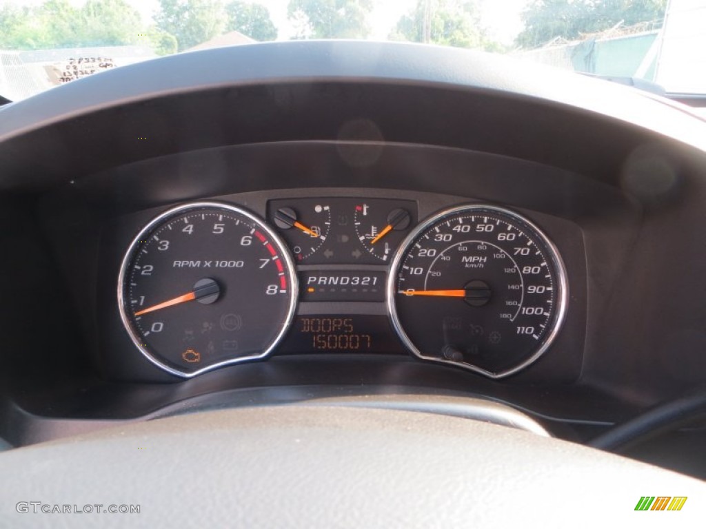 2008 GMC Canyon SLE Crew Cab Gauges Photo #85216124