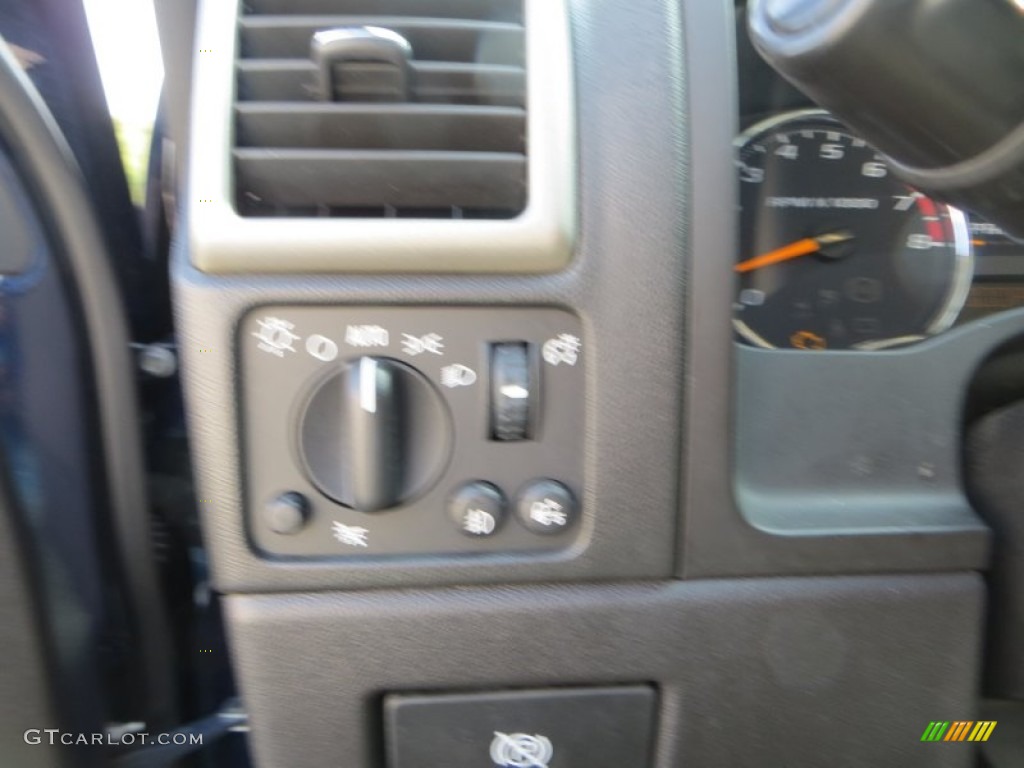 2008 Canyon SLE Crew Cab - Midnight Blue Metallic / Light Tan photo #38