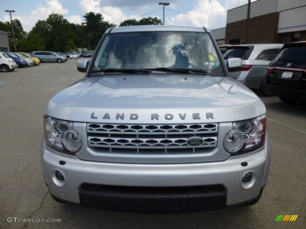 2012 LR4 HSE - Indus Silver Metallic / Ebony photo #2