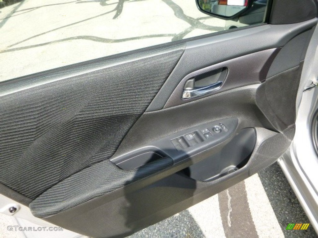 2014 Accord LX Sedan - Alabaster Silver Metallic / Black photo #14