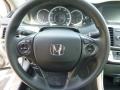 Black 2014 Honda Accord LX Sedan Steering Wheel