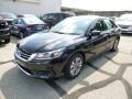 2014 Crystal Black Pearl Honda Accord LX Sedan  photo #7