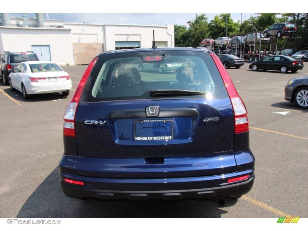 2010 CR-V LX AWD - Royal Blue Pearl / Gray photo #7