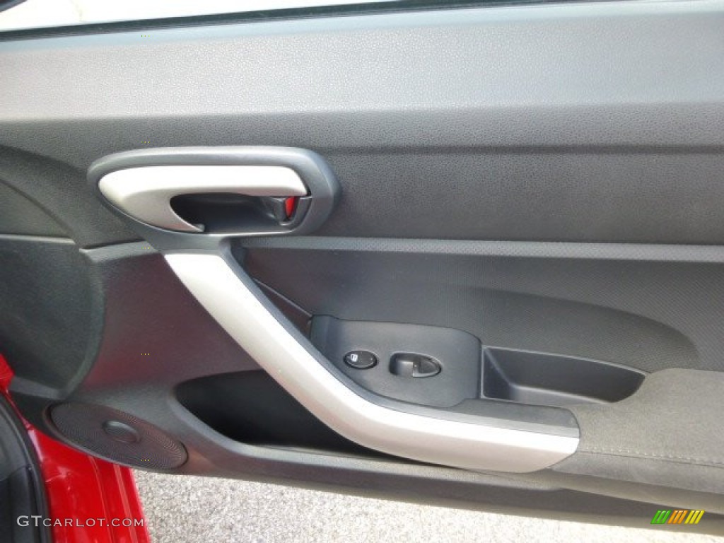 2008 Civic EX Coupe - Rallye Red / Black photo #12