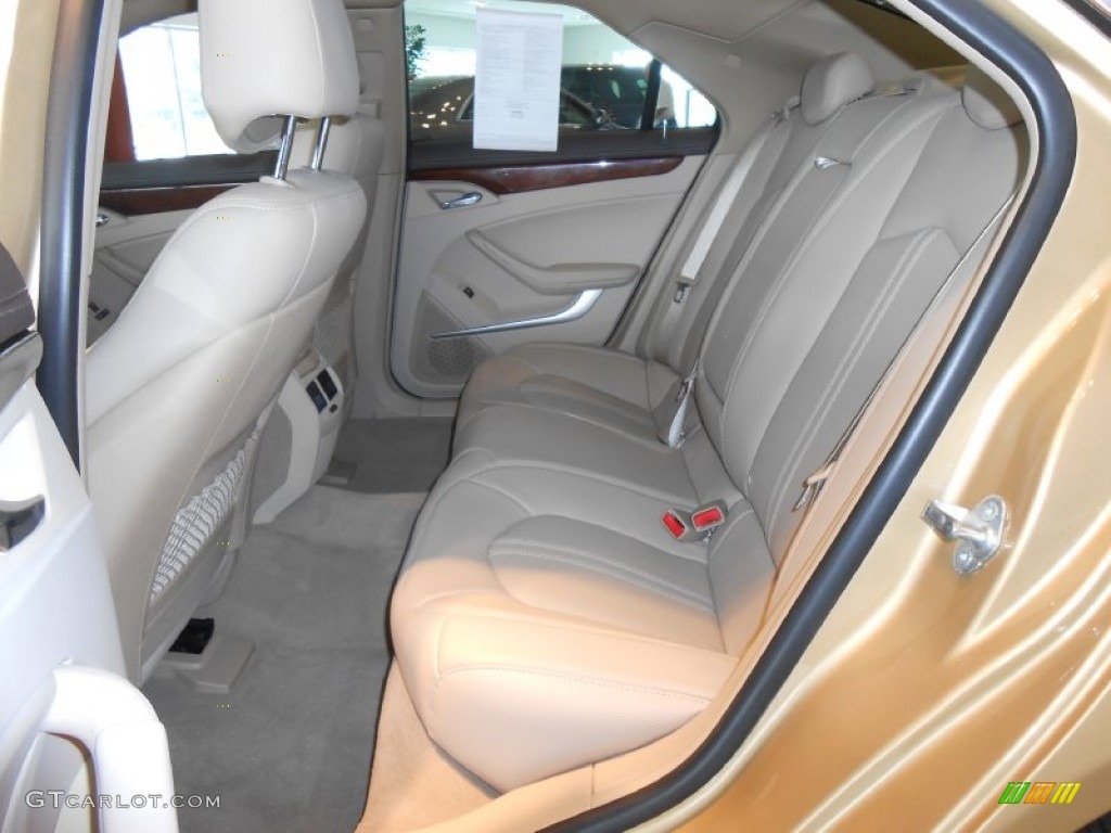 2013 CTS 4 3.0 AWD Sedan - Summer Gold Metallic / Cashmere/Cocoa photo #9