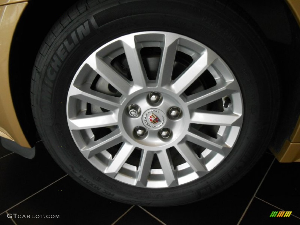 2013 CTS 4 3.0 AWD Sedan - Summer Gold Metallic / Cashmere/Cocoa photo #11