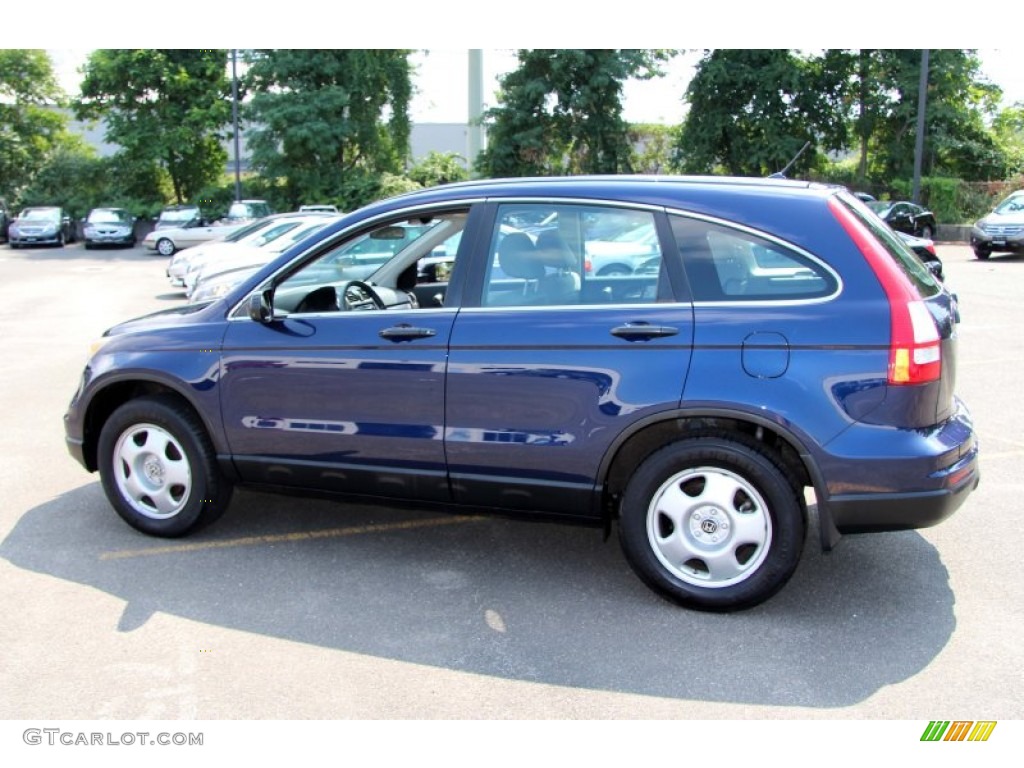 2010 CR-V LX AWD - Royal Blue Pearl / Gray photo #11