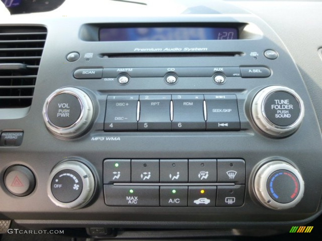 2008 Civic EX Coupe - Rallye Red / Black photo #19