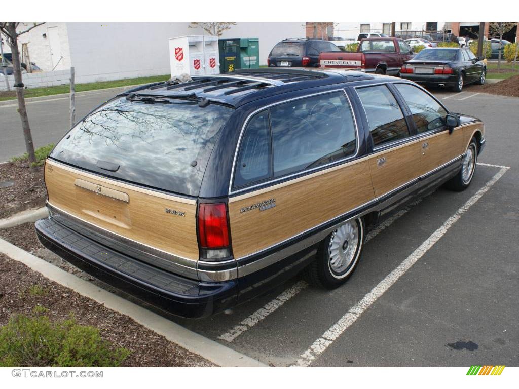 1991 Roadmaster Estate Wagon - Dark Sapphire Blue Metallic / Blue photo #4