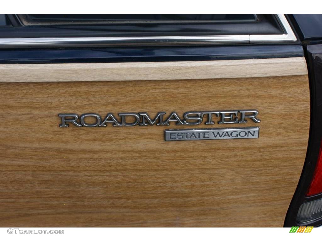 1991 Roadmaster Estate Wagon - Dark Sapphire Blue Metallic / Blue photo #8
