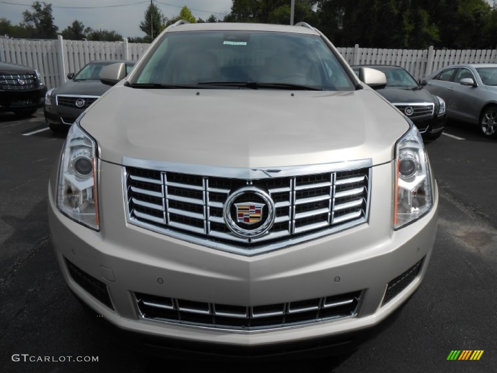 Silver Coast Metallic 2014 Cadillac SRX Luxury Exterior Photo #85218161