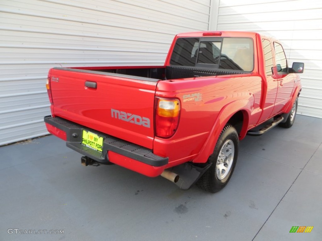 2006 B-Series Truck B3000 Dual Sport Cab Plus 4 - Volcanic Red / Graphite photo #4