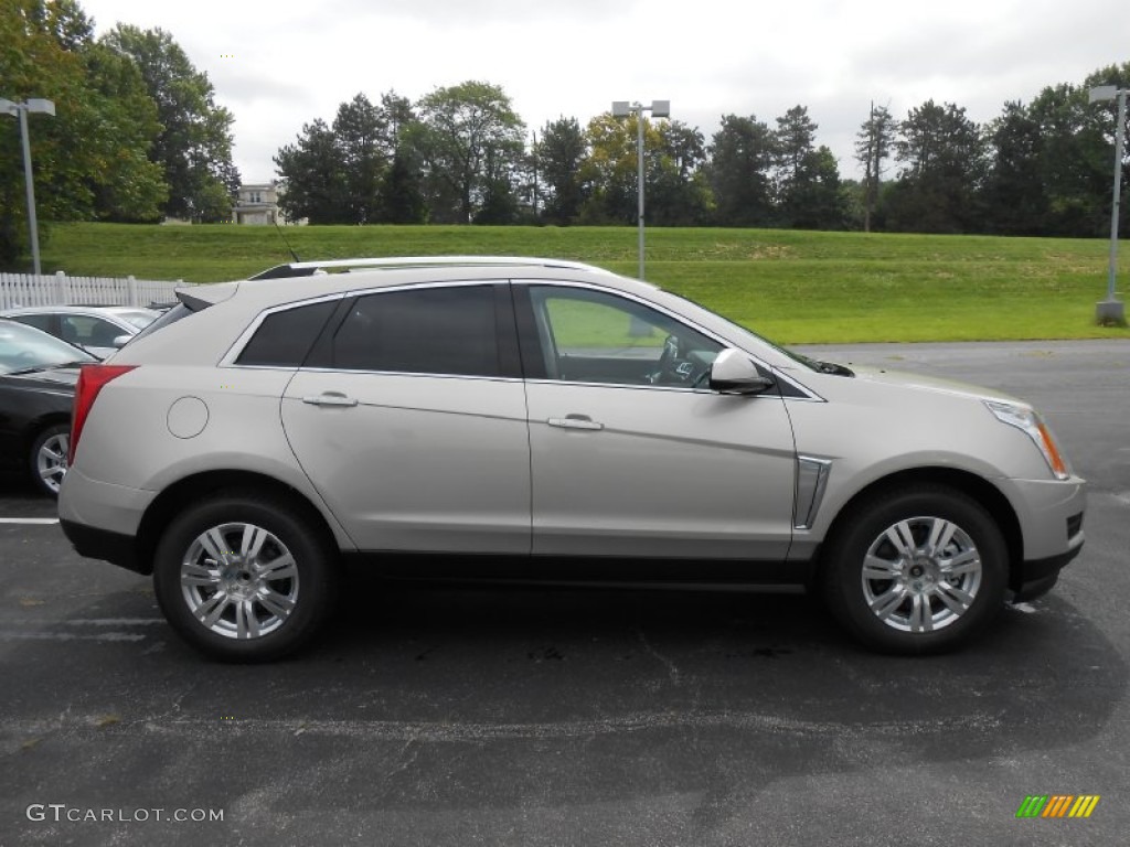 Silver Coast Metallic 2014 Cadillac SRX Luxury Exterior Photo #85218209