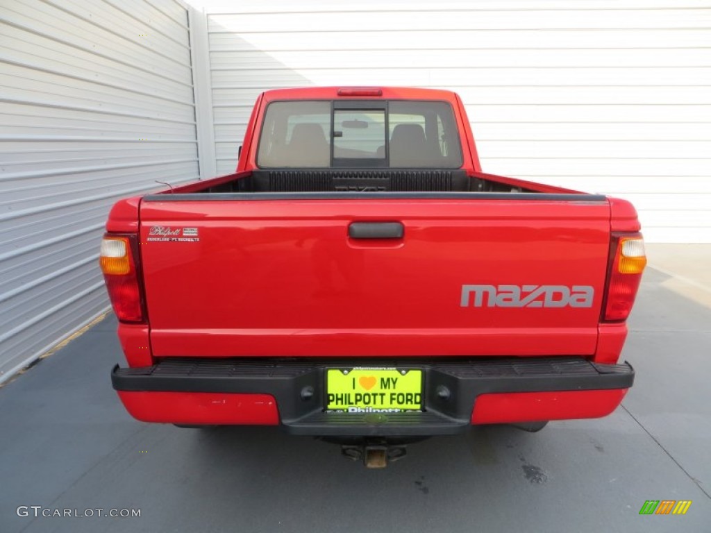 2006 B-Series Truck B3000 Dual Sport Cab Plus 4 - Volcanic Red / Graphite photo #5