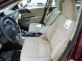Front Seat of 2014 Accord EX Sedan