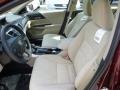 Ivory 2014 Honda Accord EX Sedan Interior Color