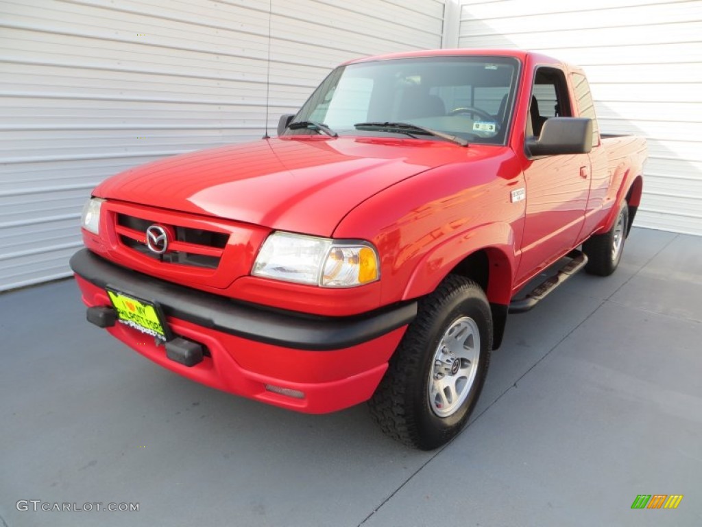 2006 B-Series Truck B3000 Dual Sport Cab Plus 4 - Volcanic Red / Graphite photo #7