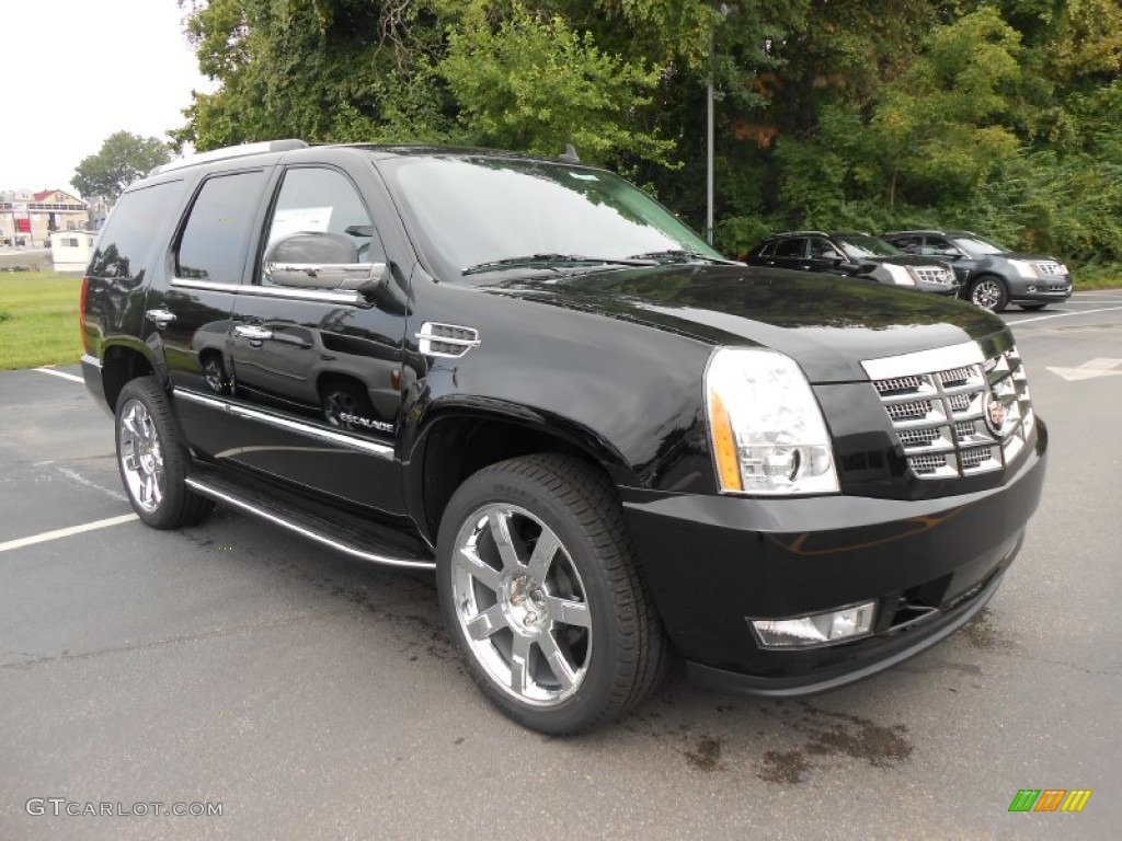 Black Raven 2014 Cadillac Escalade Luxury AWD Exterior Photo #85218524