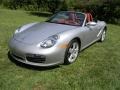 Arctic Silver Metallic 2006 Porsche Boxster S