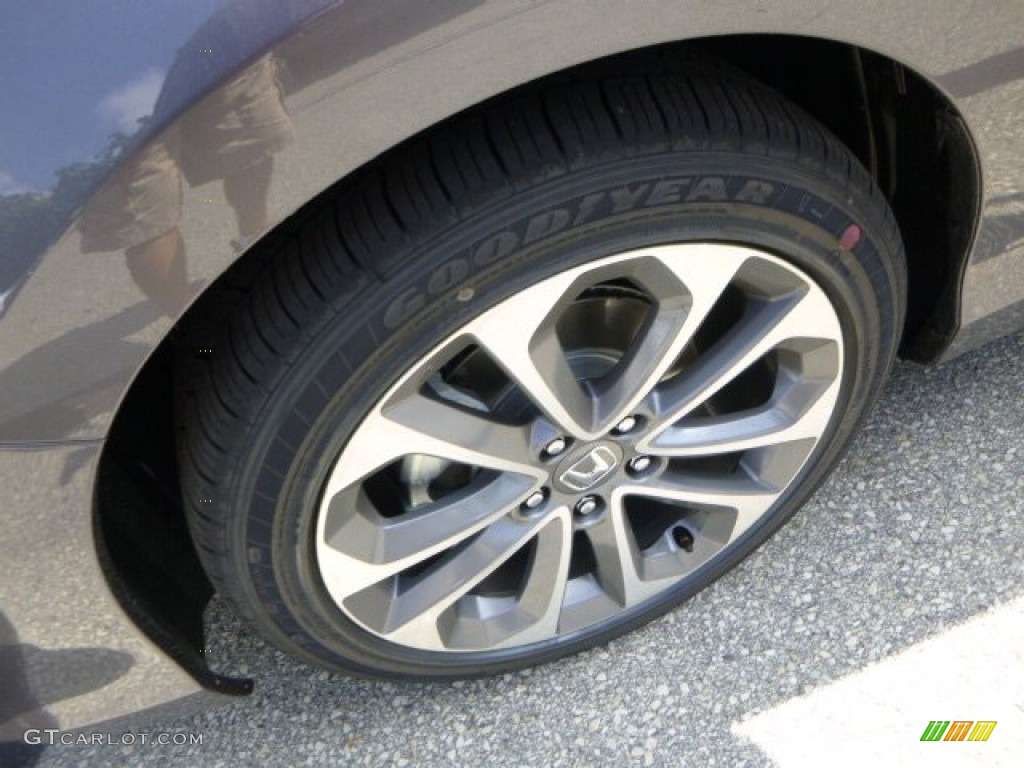 2014 Accord Sport Sedan - Modern Steel Metallic / Black photo #9