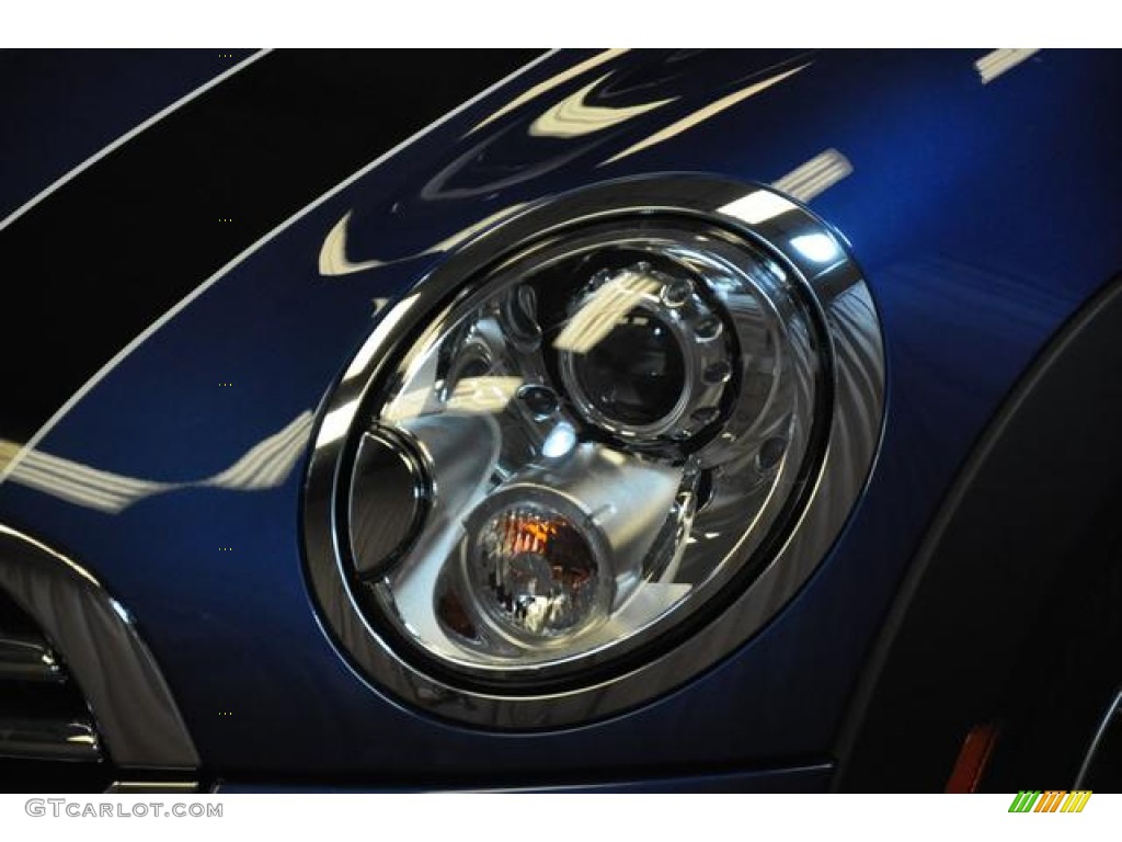 2013 Cooper Hardtop - Lightning Blue Metallic / Carbon Black photo #2
