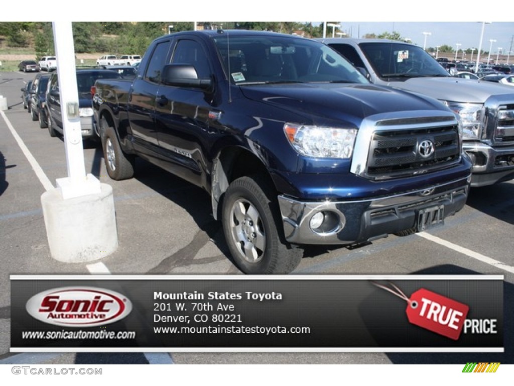 Nautical Blue Metallic Toyota Tundra